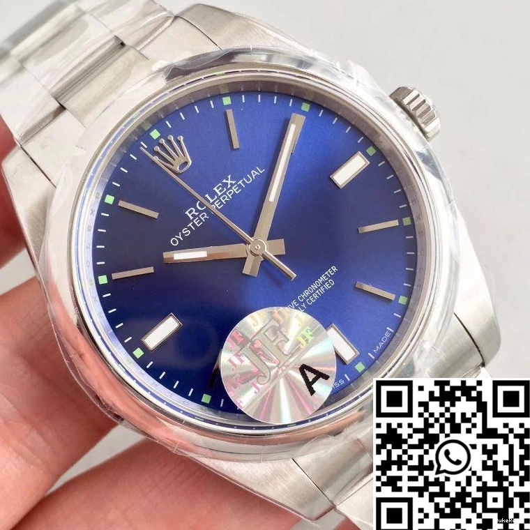 Oyster JF Perpetual Factory 39 Blue Rolex 114300 Dial 0327